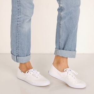 Keds White Canvas Sneakers